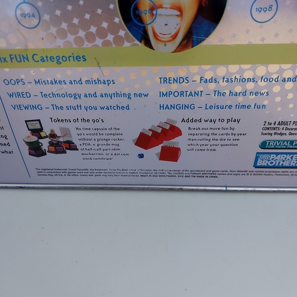 90's Trivia Persuit board game - Picture 8 of 11